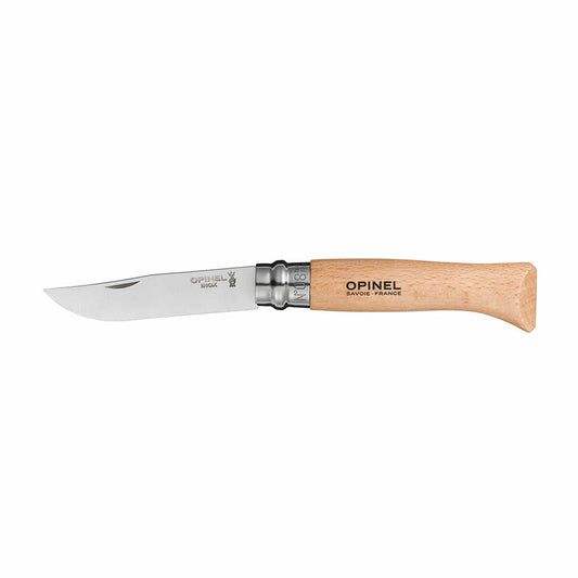 Couteau Opinel Nº8 8,5 cm Acier inoxydable Bois de hêtre