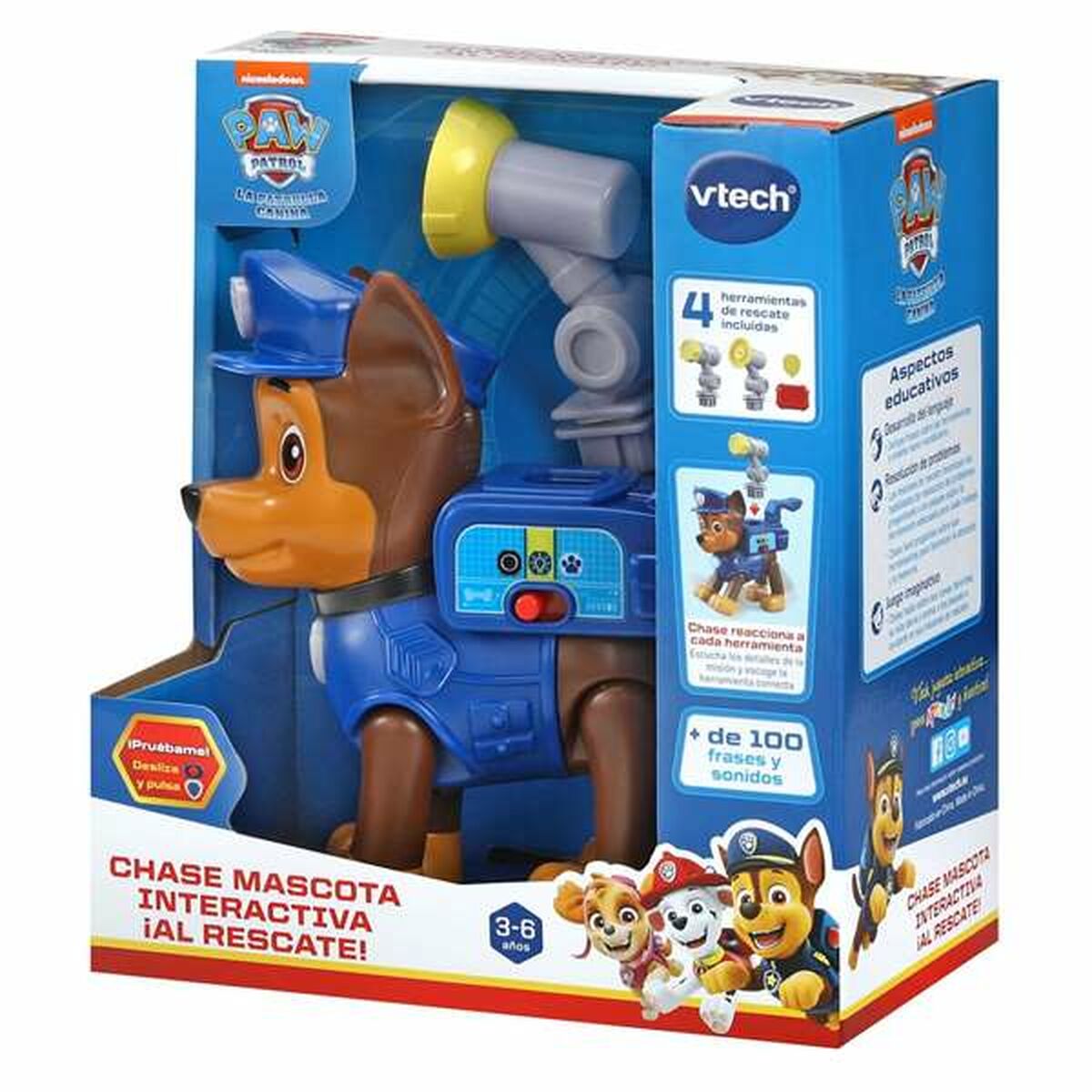Animal de Compagnie Interactif The Paw Patrol Chase 16 x 12 x 8 cm