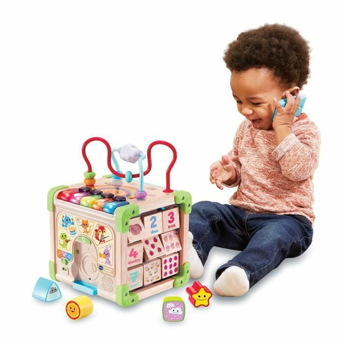 Activity centre Vtech Baby 80-617105 Brown Multicolour-1