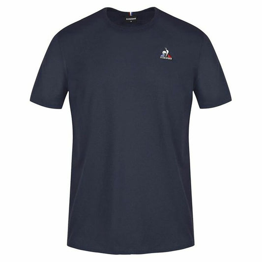 Herren Kurzarm-T-Shirt Le coq sportif Essentiels N°3 Blau Dunkelblau