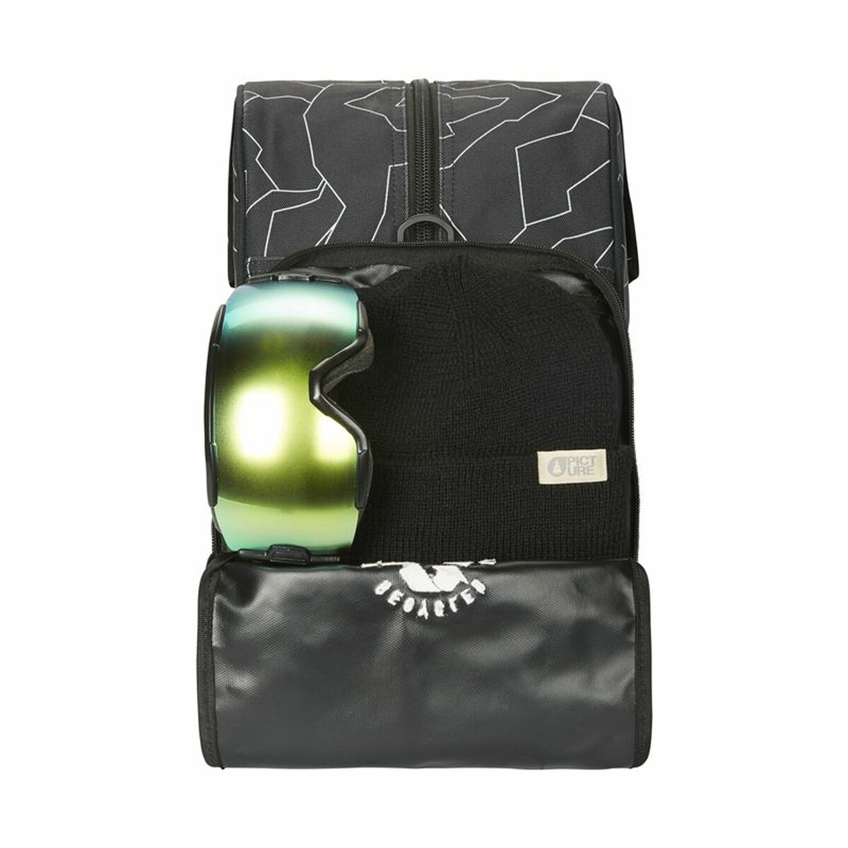 Bag for Ski Boots Picture BP151P-I Black Multicolour
