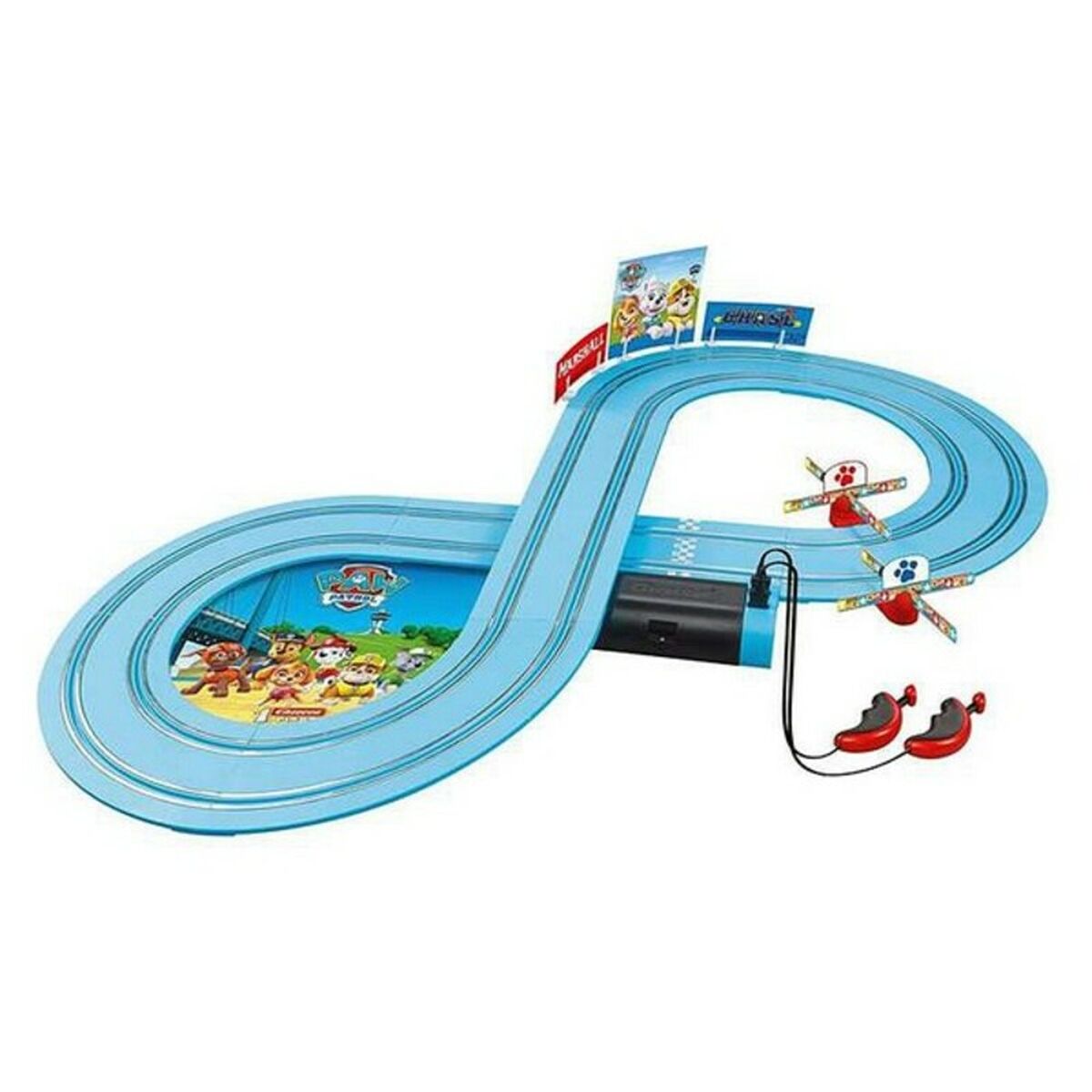 Racetrack Chase y Marshall The Paw Patrol 369-3033 Blue (2,4 m)