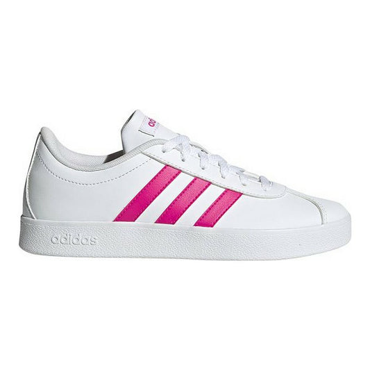 Sports Shoes for Kids Adidas VL Court 2.0 White-0
