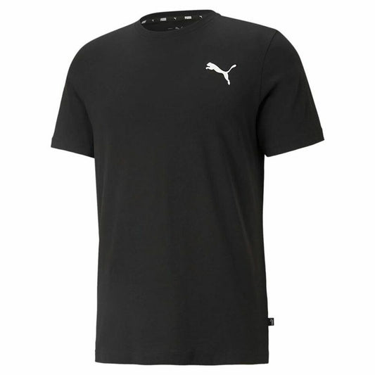 Men’s Short Sleeve T-Shirt Puma Essentials Small Logo Black