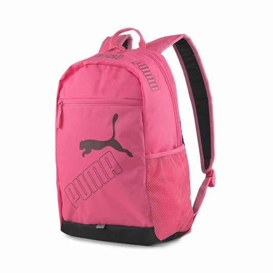 Gym Bag Puma Phase II Pink Multicolour