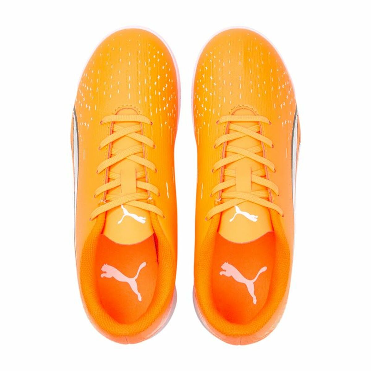 Chaussures de foot pour Enfants Puma Ultra Play It Orange Homme