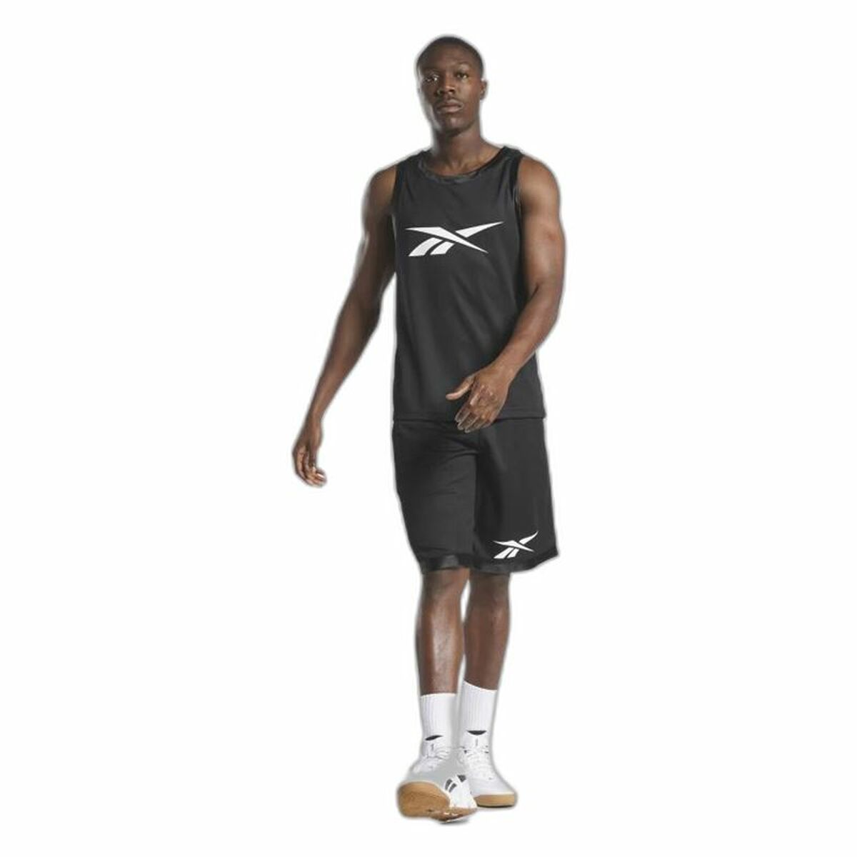 Basketball shirt Reebok Black