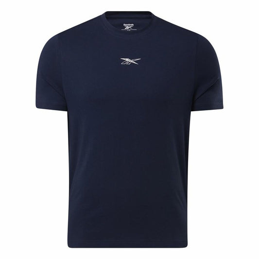 T-shirt à manches courtes homme Reebok GS Tailgate Team Bleu foncé