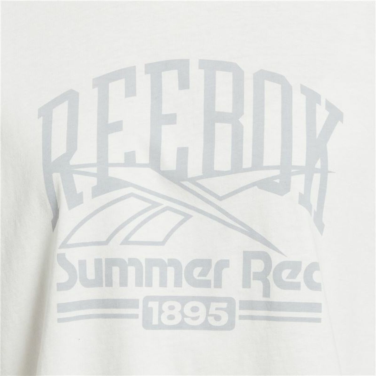 Women’s Short Sleeve T-Shirt Reebok Graphic Logo White