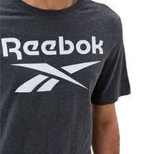 Men’s Short Sleeve T-Shirt  IDENTITY SMAL  Reebok 100071827  Grey