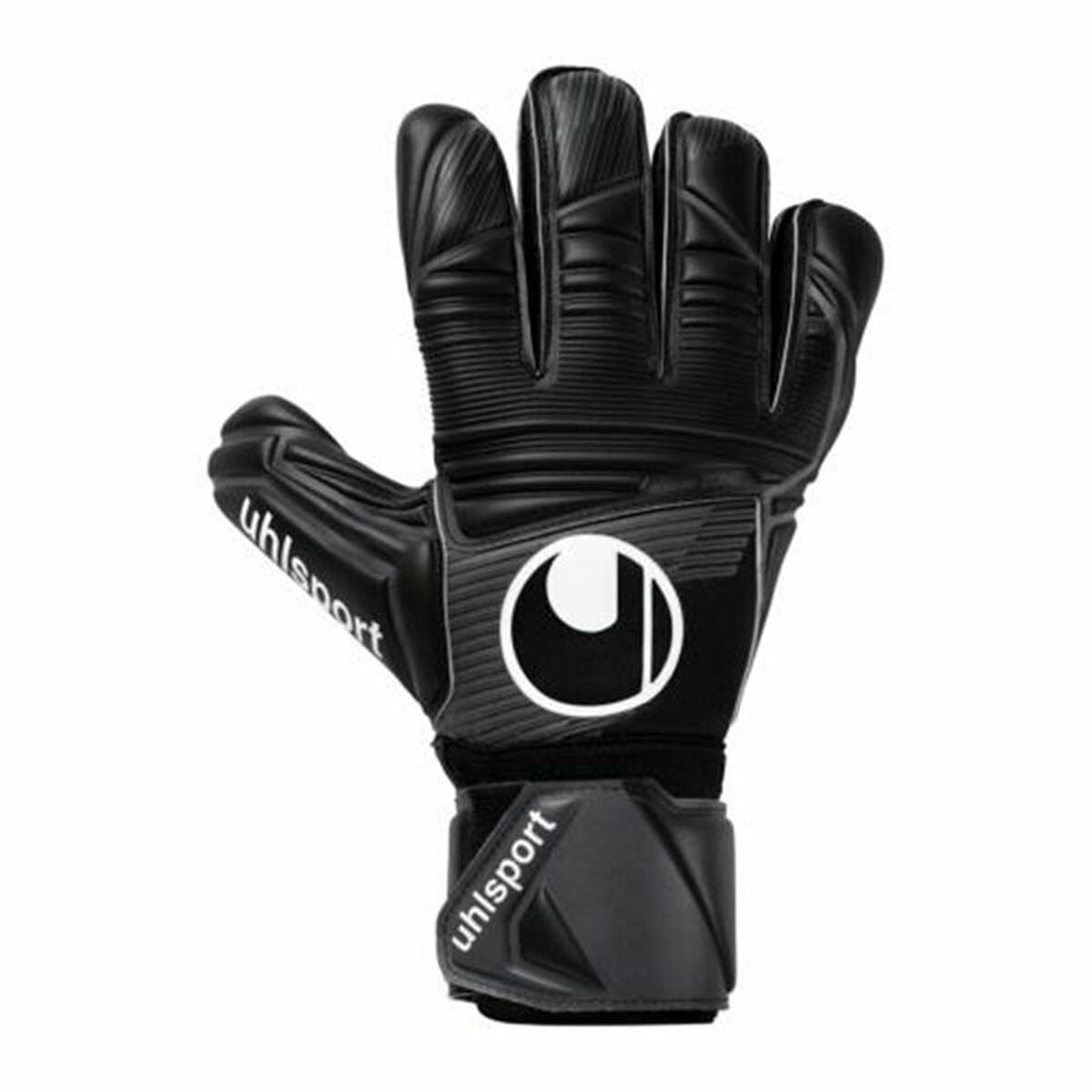 Goalkeeper Gloves Uhlsport Comfort Black Adults-0