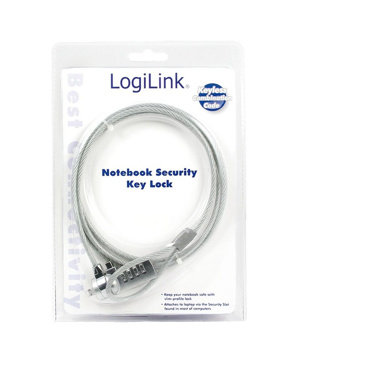 Câble de sécurité LogiLink 1,5 m