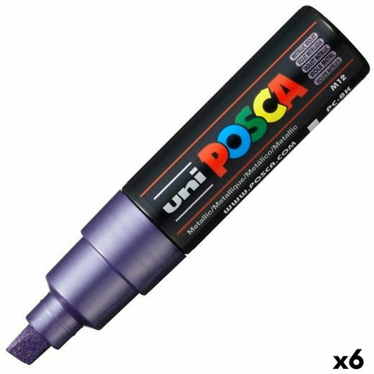 Marker POSCA PC-8K Violet (6 Units)