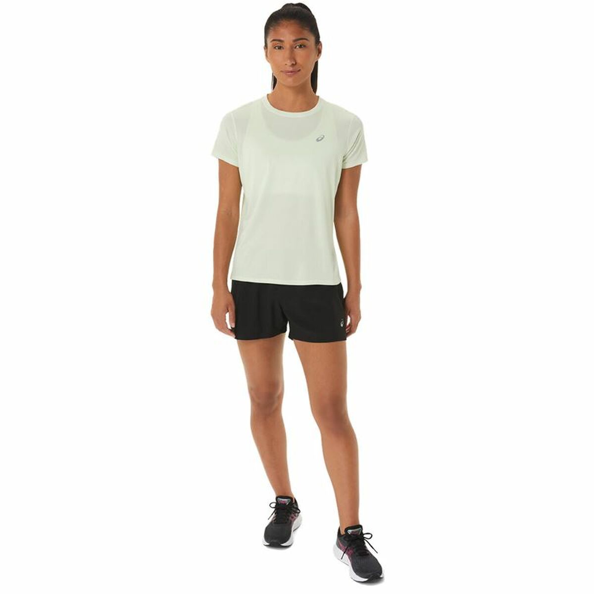Women’s Short Sleeve T-Shirt Asics Core Aquamarine
