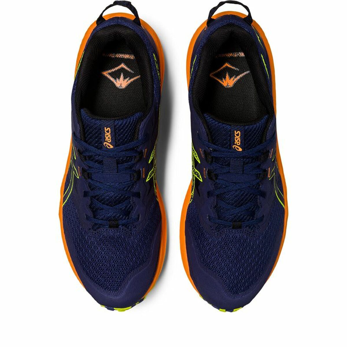 Chaussures de Running pour Adultes Asics Trabuco Terra 2 Montagne Homme Blue marine