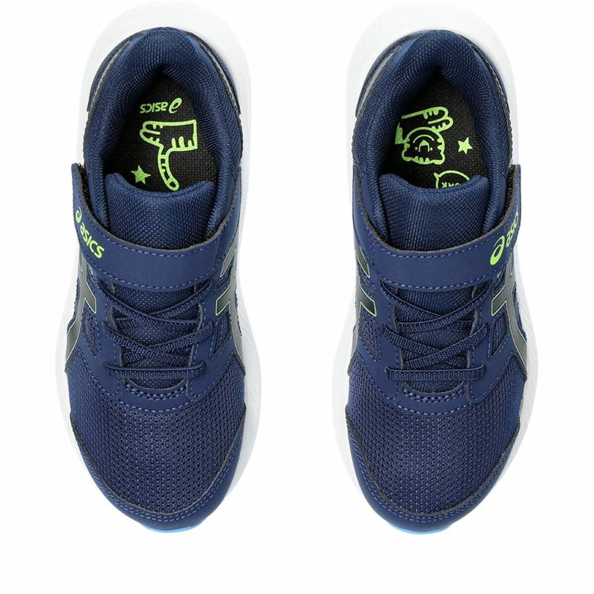 Chaussures de Running pour Enfants Asics Jolt 4 Ps Bleu Noir