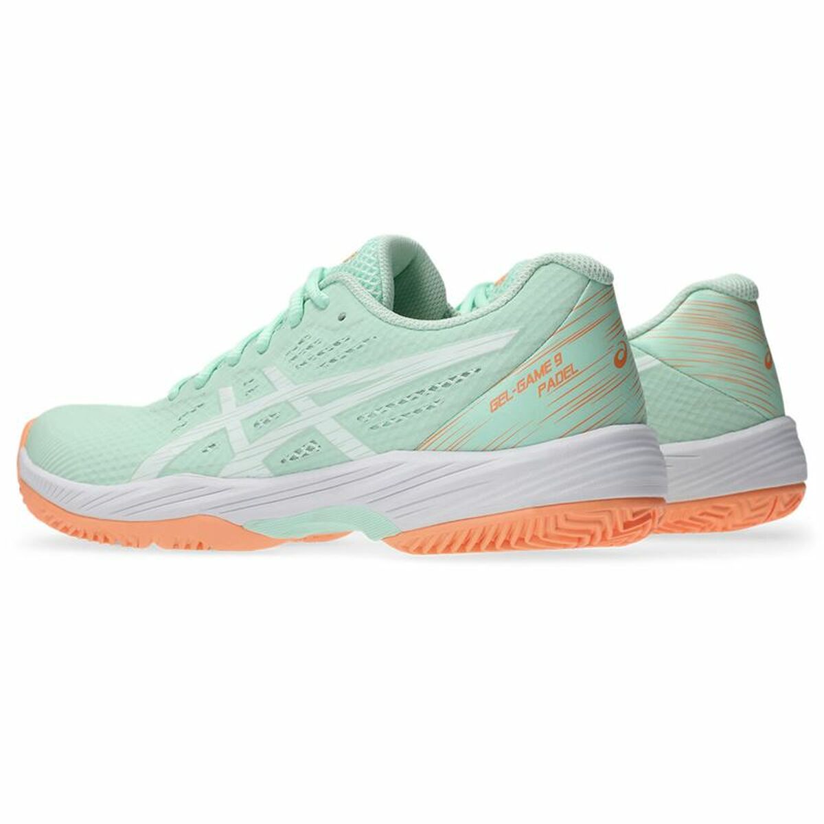 Chaussures de Padel pour Adultes Asics Gel-Game 9 Turquoise