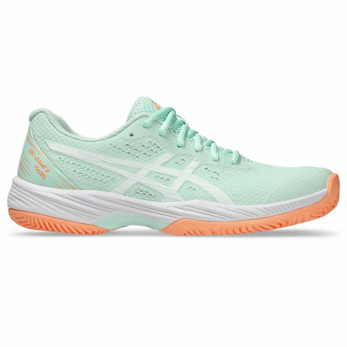 Chaussures de Padel pour Adultes Asics Gel-Game 9 Turquoise