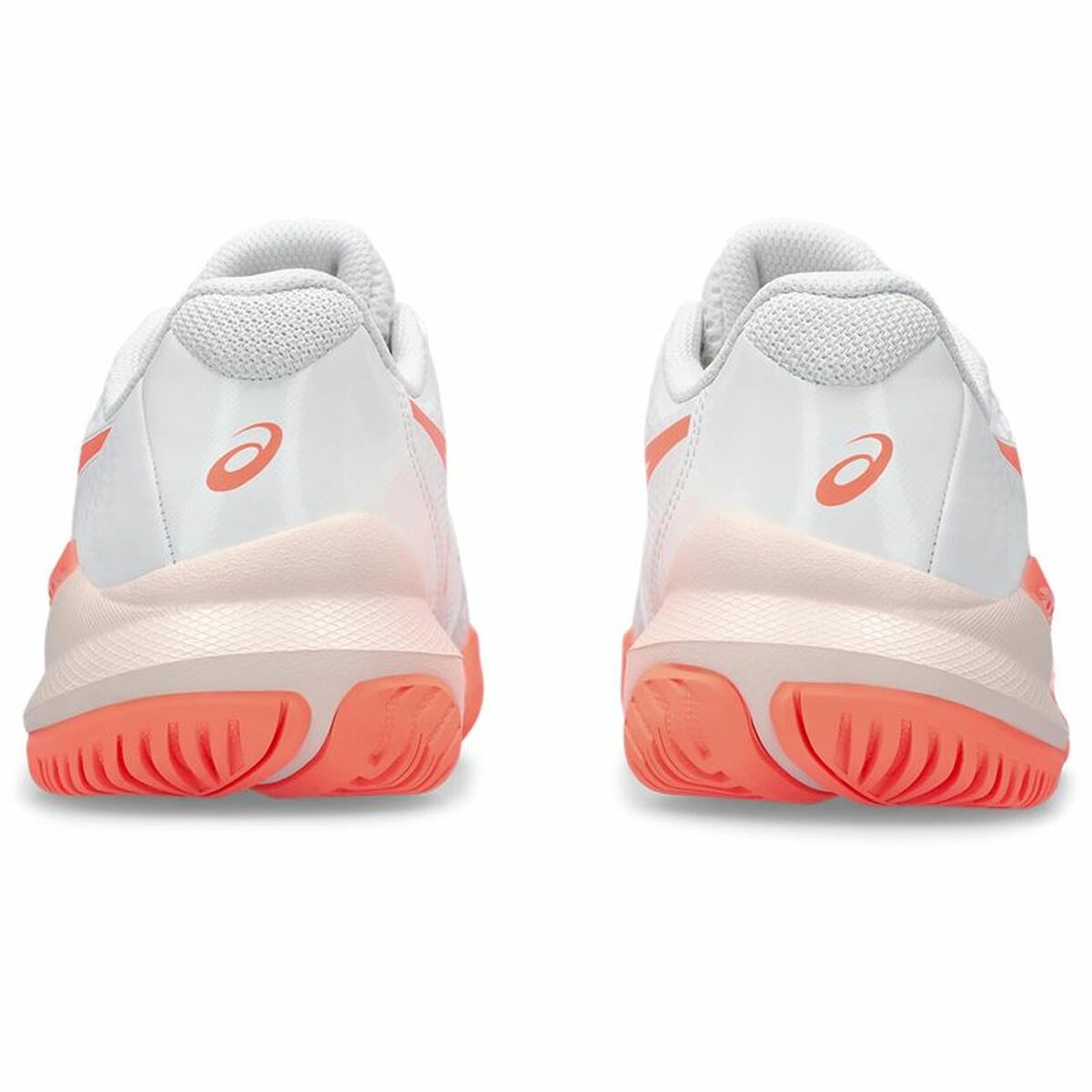Chaussures de Tennis pour Femmes Asics Gel-Challenger 14 Blanc Orange