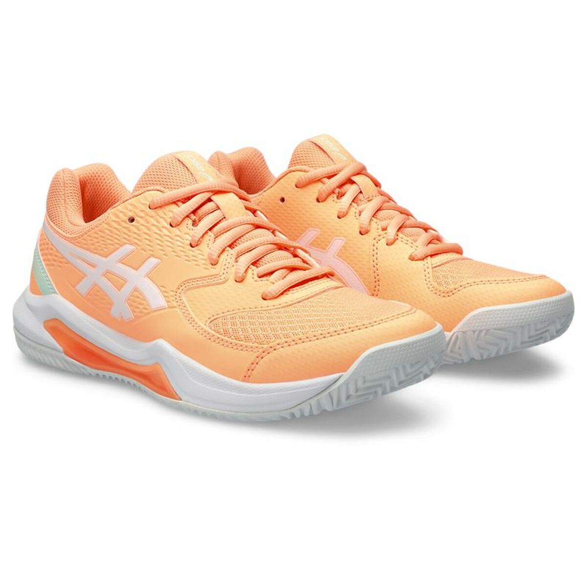 Padel-Sportschuhe für Erwachsene Asics Gel-Dedicate 8 Orange