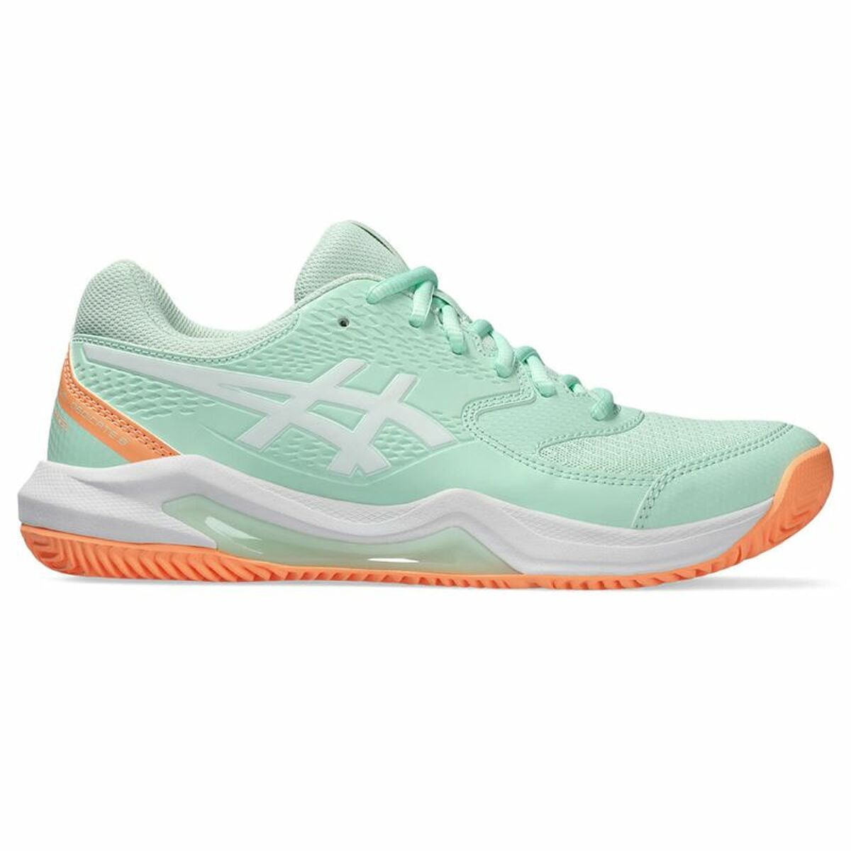 Adult's Padel Trainers Asics Gel-Dedicate 8 Turquoise Aquamarine