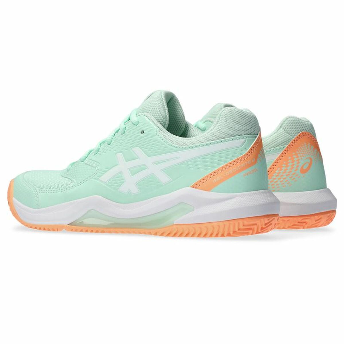 Adult's Padel Trainers Asics Gel-Dedicate 8 Turquoise Aquamarine