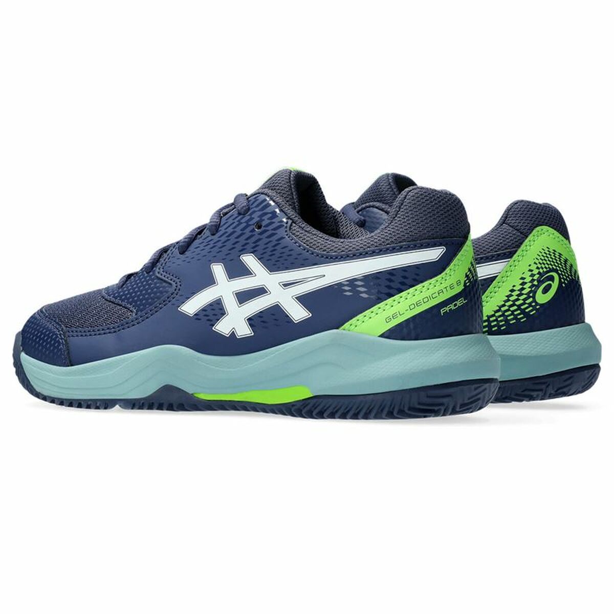 Chaussures de Padel pour Adultes Asics Gel-Dedicate 8 Bleu foncé