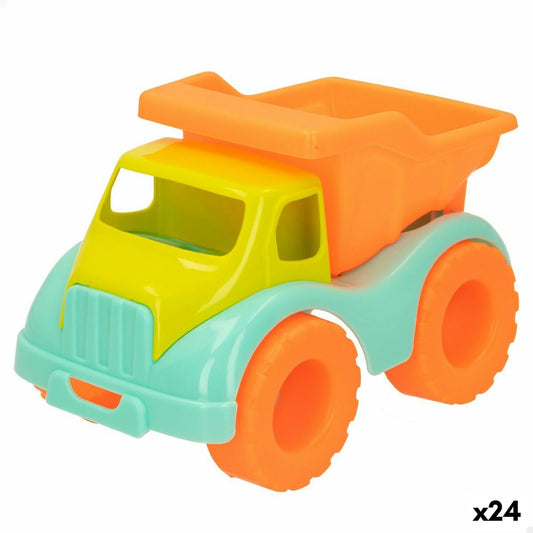 Camion-benne Colorbaby 18 cm Plage Plastique (24 Unités)
