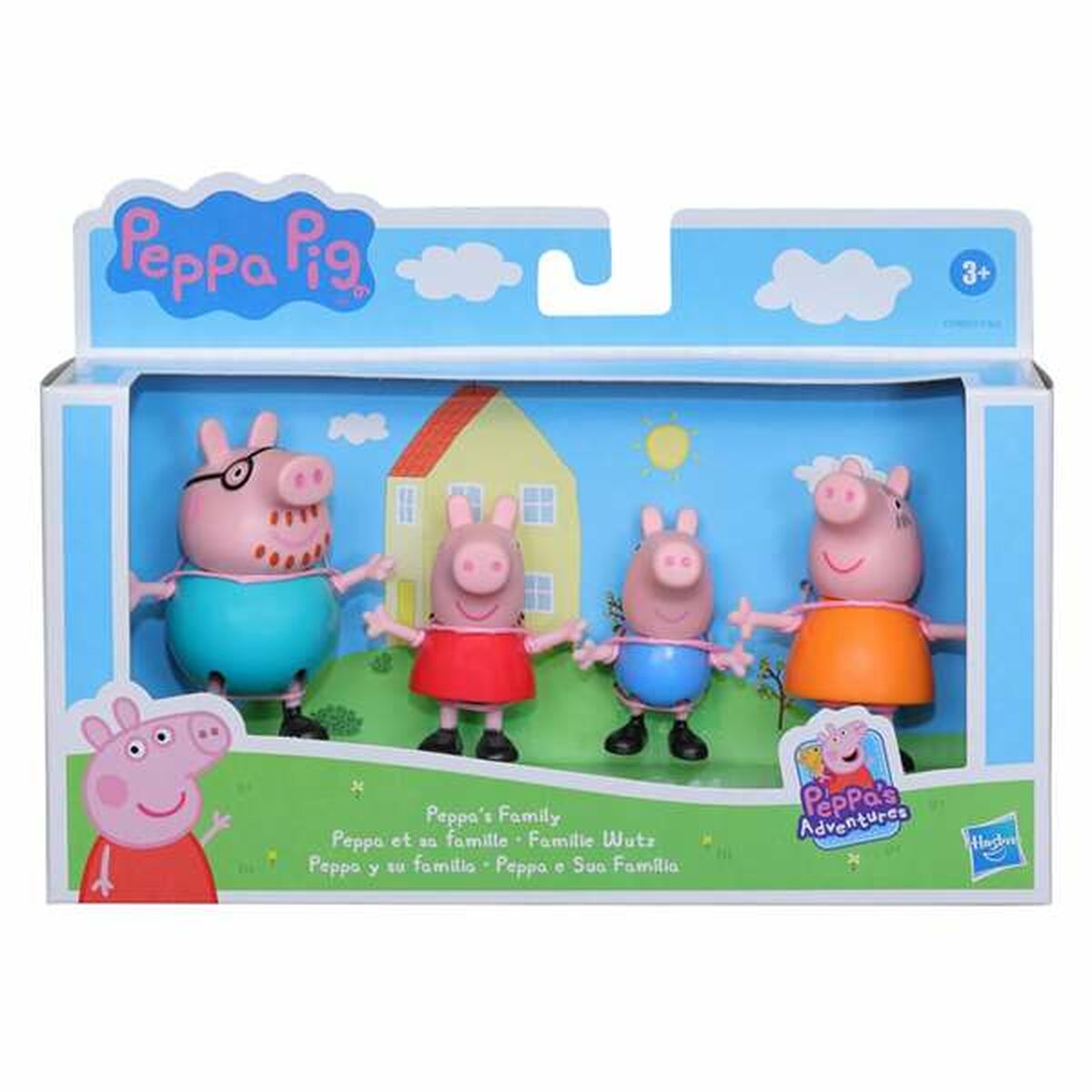 Set of Figures Peppa Pig F2190 4 Pieces
