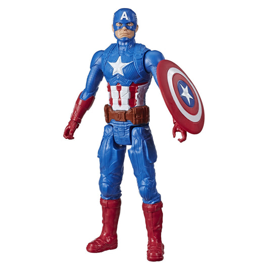 Figur mit Gelenken The Avengers Titan Hero Captain America	 30 cm