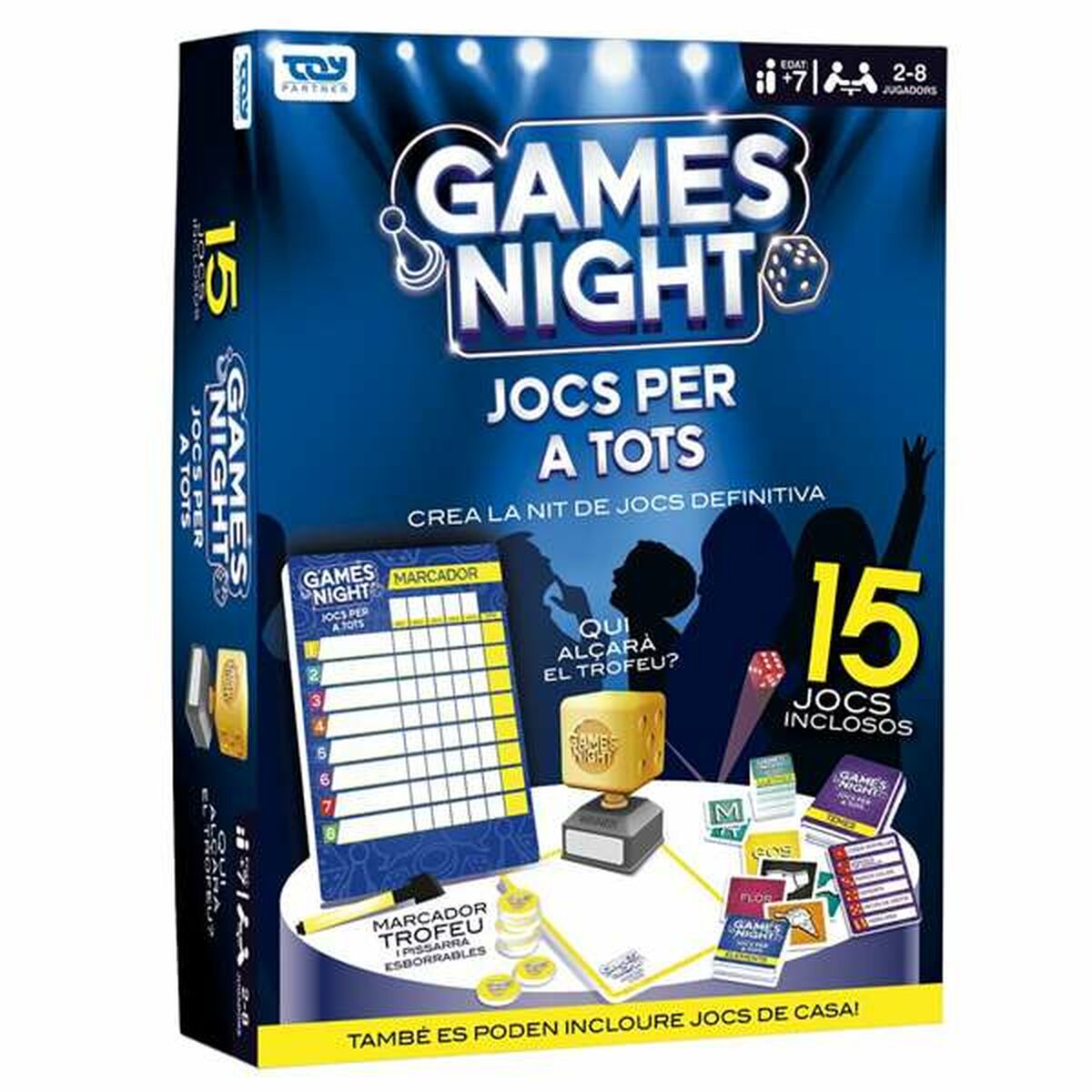 Tischspiel Games Night Jocs Per A Tots CAT
