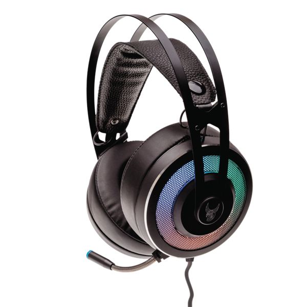 L33T Gaming NEBULIR RGB Gaming Fejhallgató Fekete