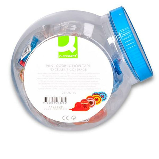 Correction Tape Q-Connect 4,2 mm x 5 m White Plastic (12 Units)