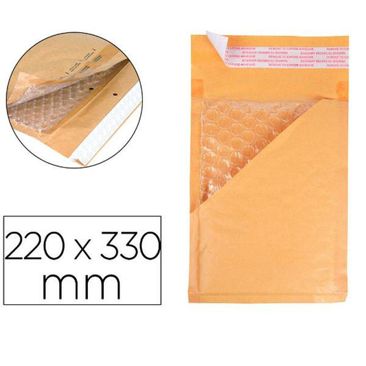 Envelopes Q-Connect KF16583 Brown 220 x 330 mm (1 Unit) (50 Units)