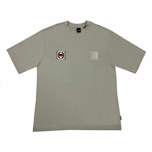 Herren Kurzarm-T-Shirt Only & Sons Ovz Element Grau
