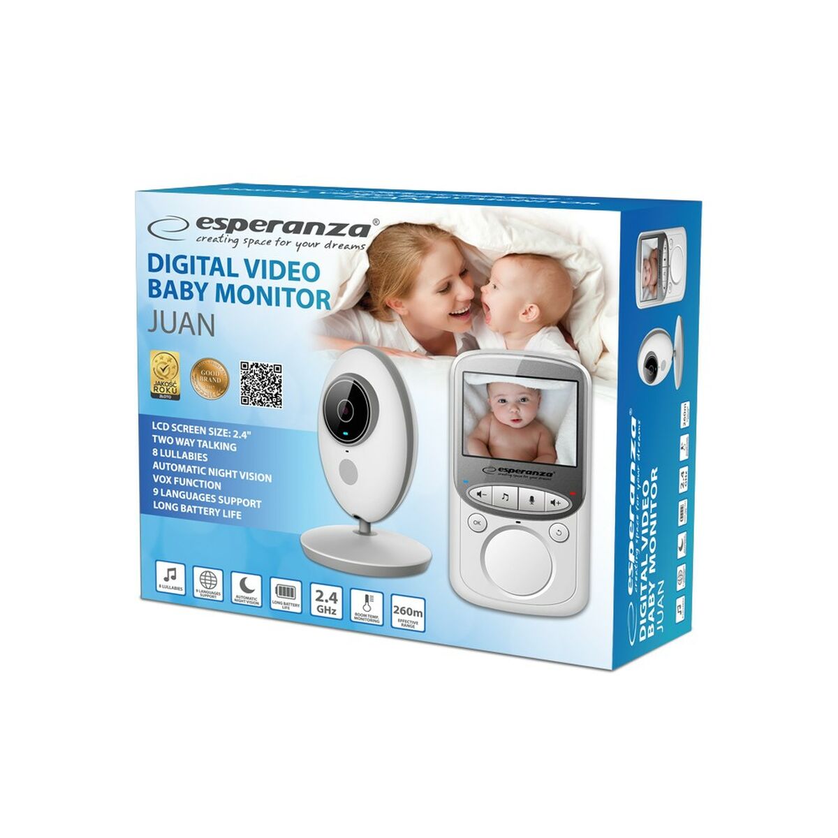 Baby Monitor Esperanza EHM003-1