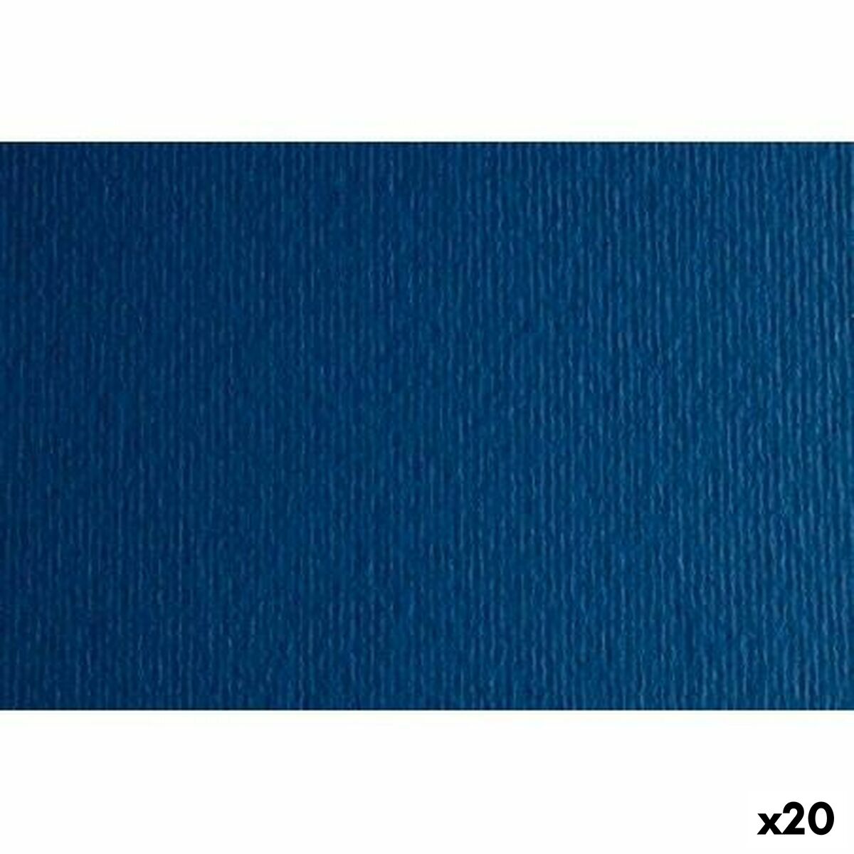 Papier carton Sadipal LR 220 Texturisée Bleu 50 x 70 cm (20 Unités)