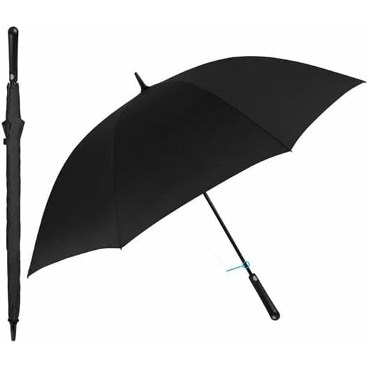 Regenschirm Perletti Golf XXL Schwarz Polyester Ø 132 cm