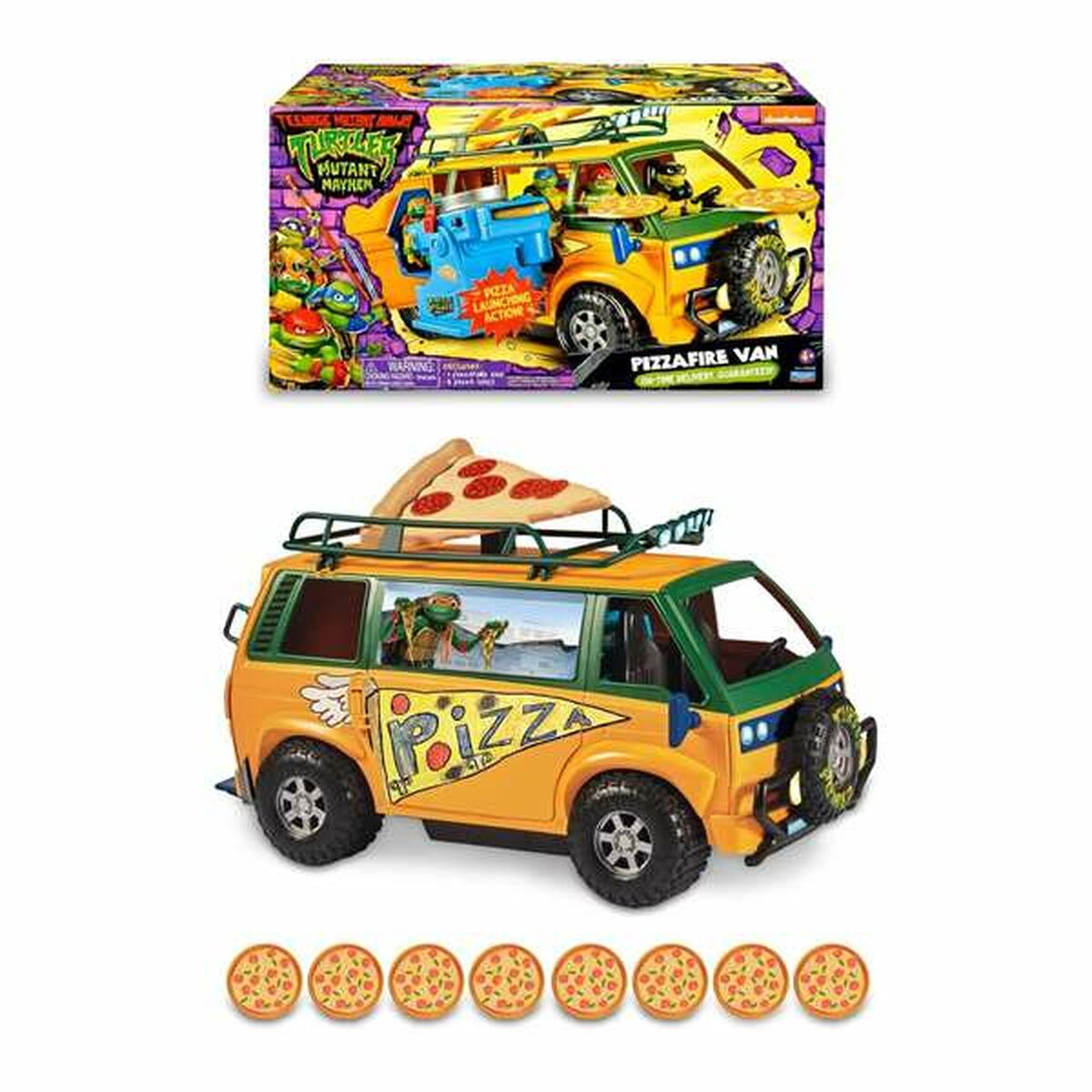 Camion Teenage Mutant Ninja Turtles Pizza Van