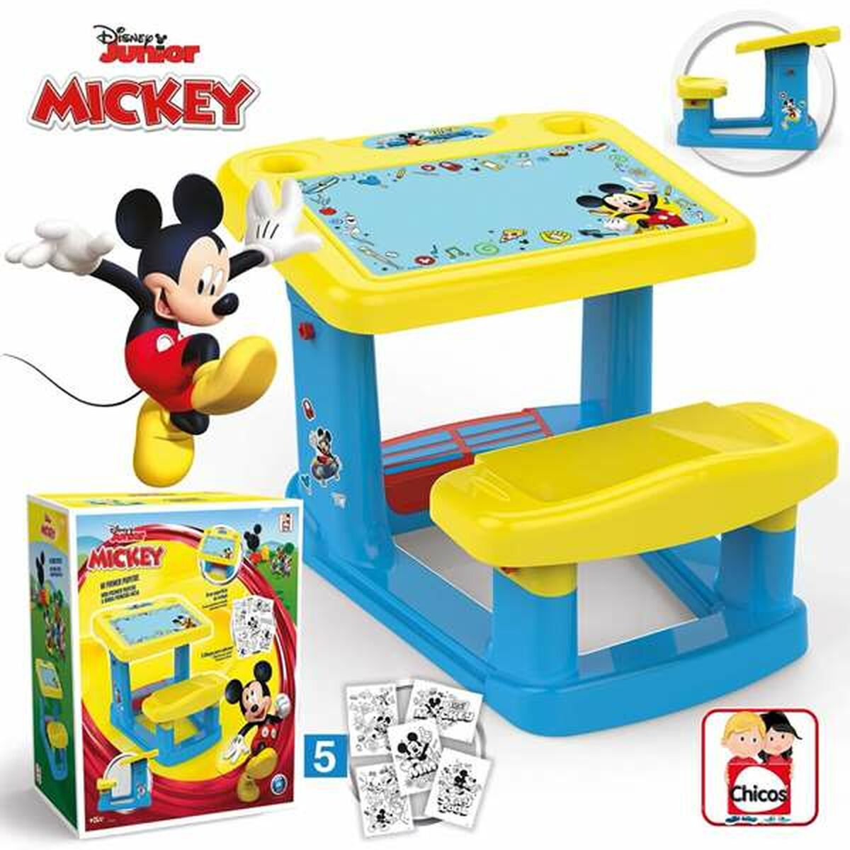 Double-sided Slate Mickey Mouse 57 x 73 x 49 cm