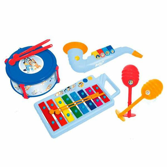Set of toy musical instruments Bluey 9 Pieces