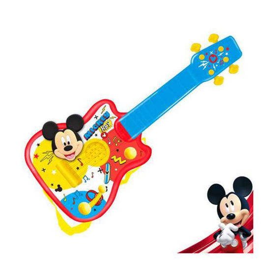 Guitare pour Enfant Mickey Mouse 40,50 x 18 x 3 cm