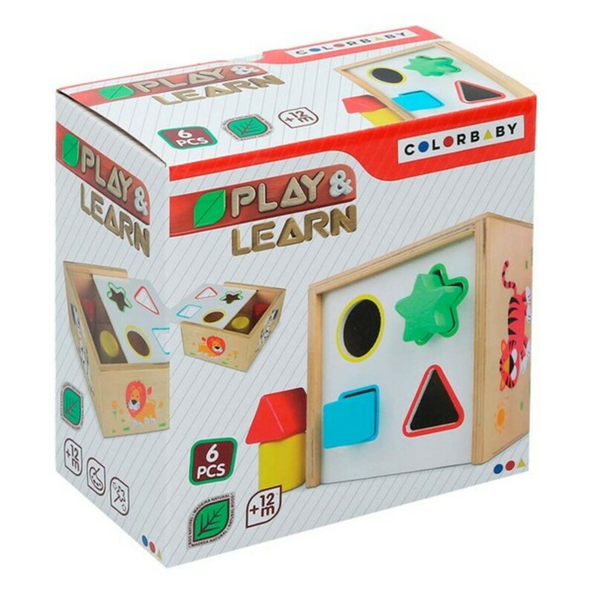 Wooden Game Woomax (6 pcs)