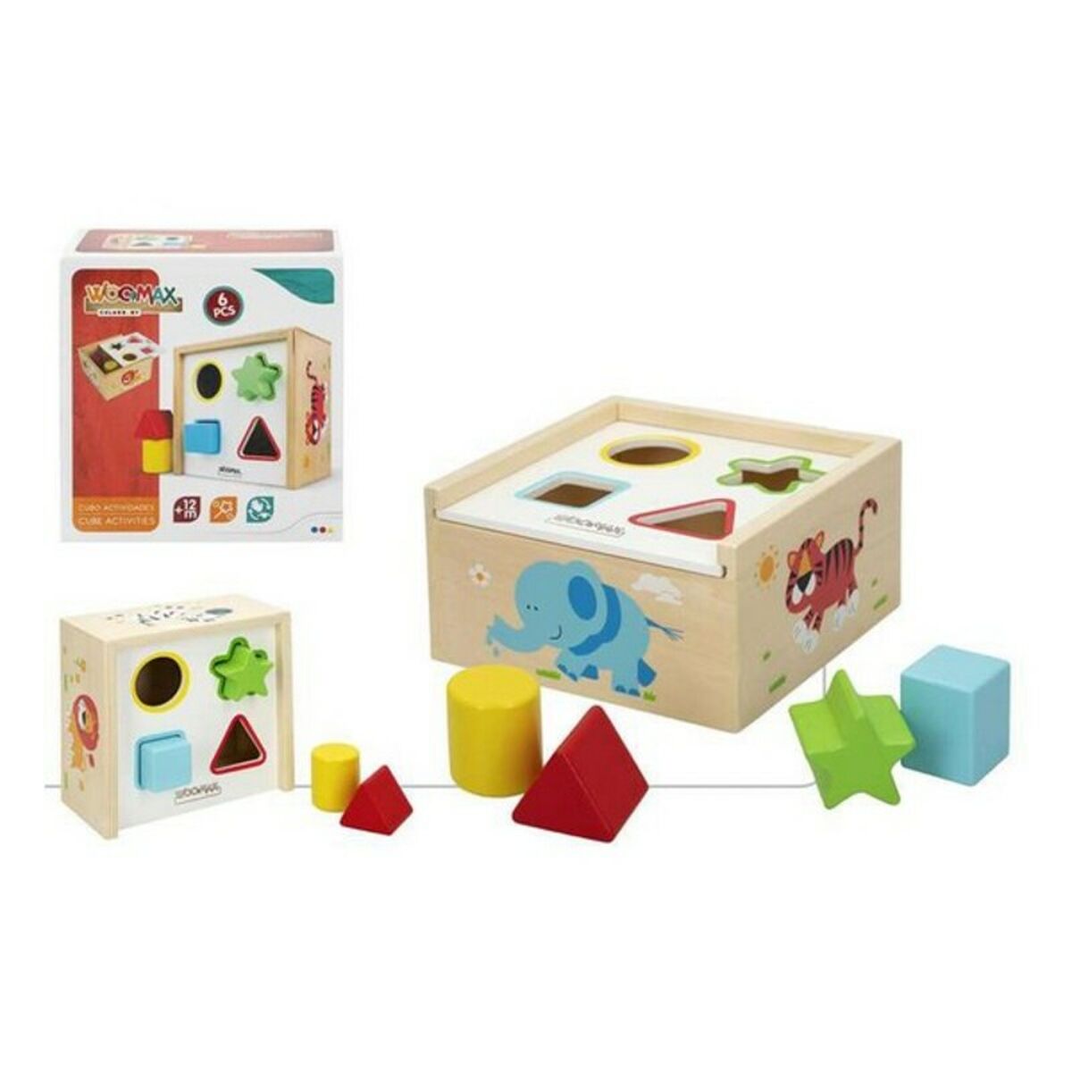Wooden Game Woomax (6 pcs)