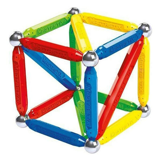 Konstruktionsspiel Magnetic Magtastix Colorbaby 43926 (60 pcs)