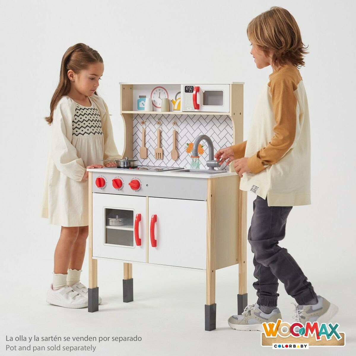 Spielküche Woomax 59,5 x 94,5 x 30 cm