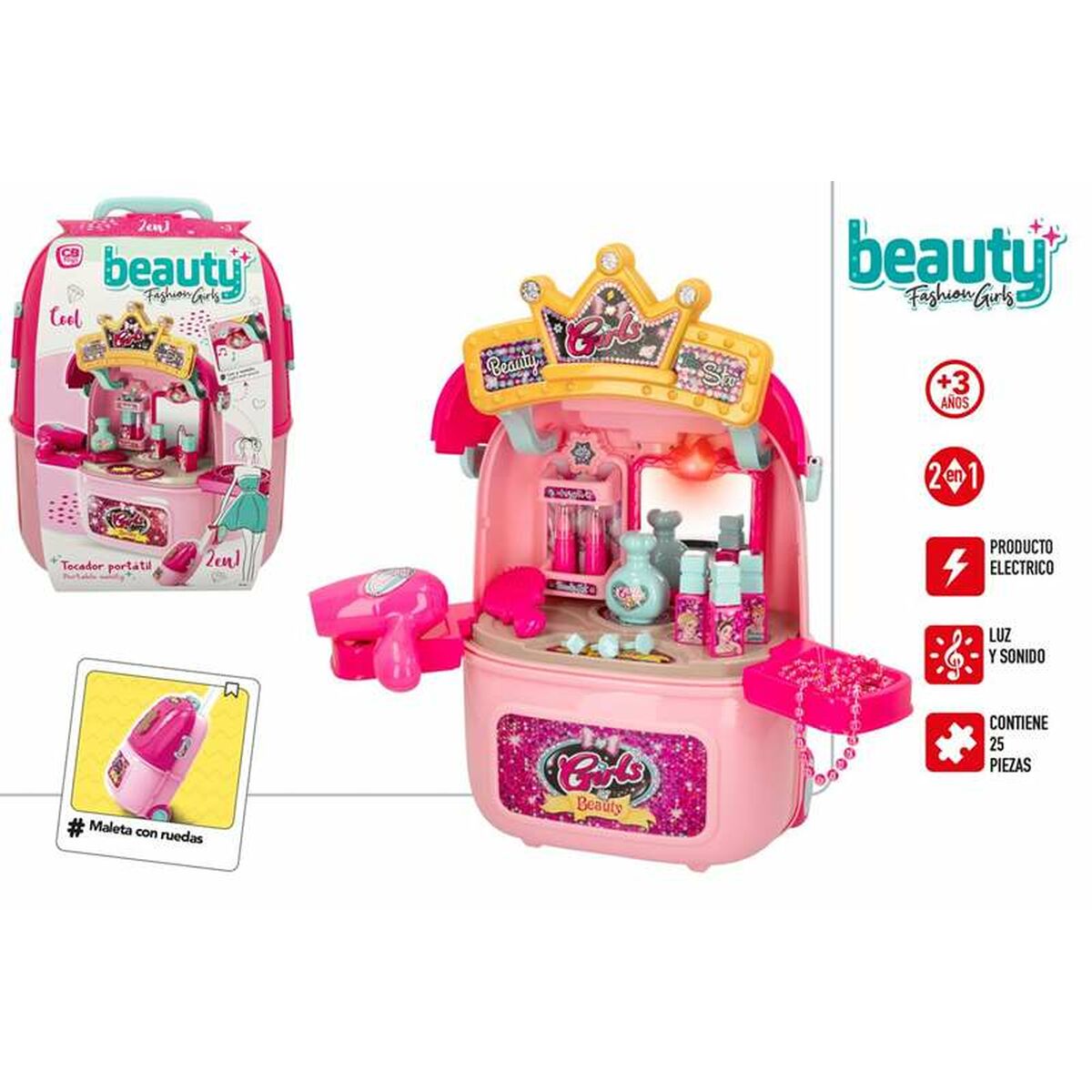 Beauty Kit Colorbaby 45,5 x 46 x 22 cm