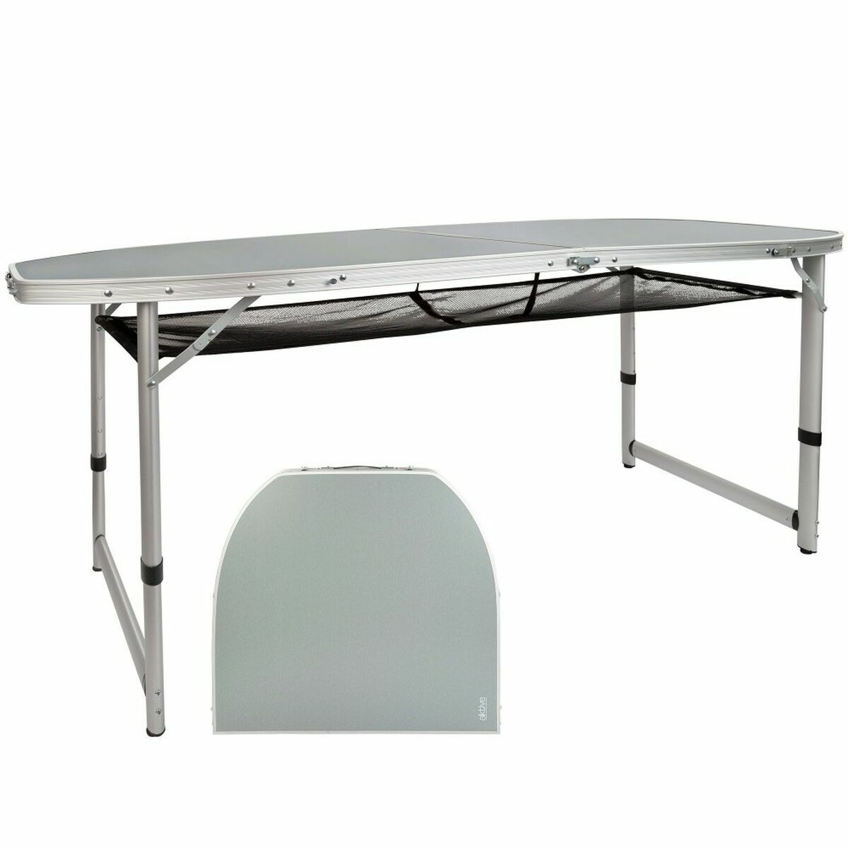 Folding Table Aktive 149 x 80 x 59 cm Camping