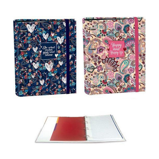 Ring binder SENFORT Ringbook Paisley 1 Unit Multicolour A4