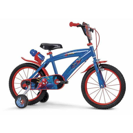 Vélo pour Enfants Spider-Man Huffy Bleu Rouge 16"